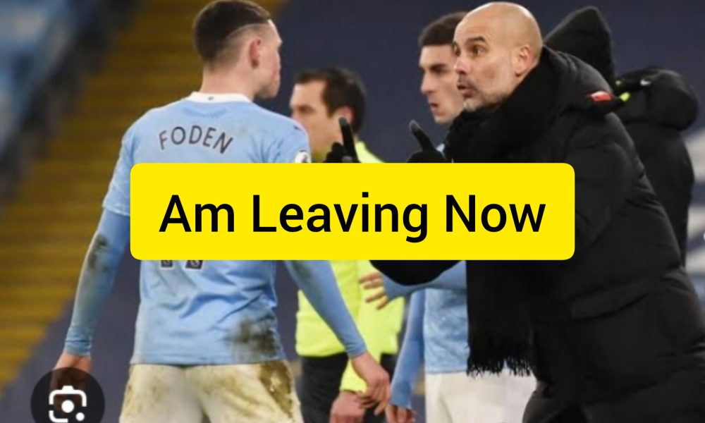 Sad News:Phil Foden who has been Man City goal machine, decided to ...